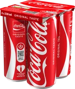 Coca-Cola Multipack, plech 4x330ml