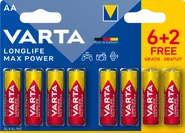 Varta Longlife Max Power 6+2 AA