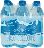 Casino Eau de Saurce de Montagne, alpská voda 6x500ml