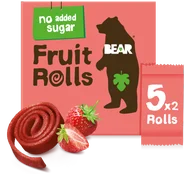 Bear Fruit Rolls ovocné plátky Jahoda 5x20g